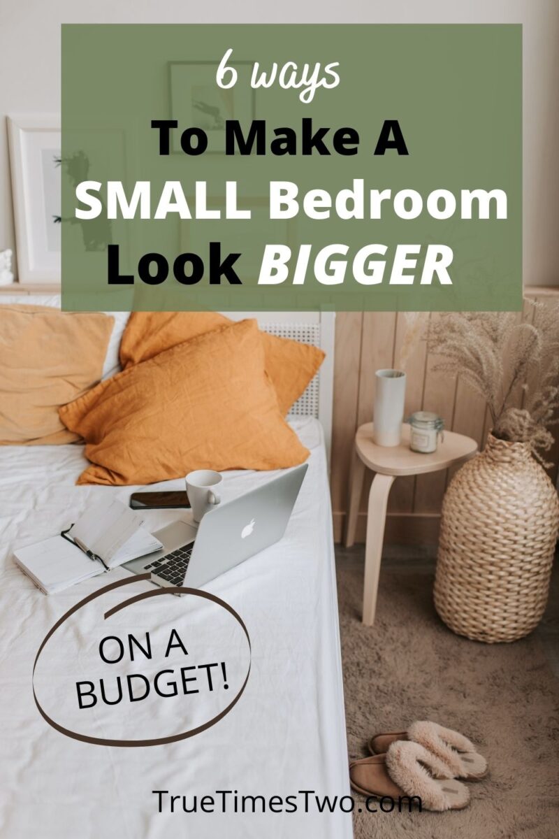 6 Easy Ways To Make A Small Bedroom Look Bigger | Ari & Ky