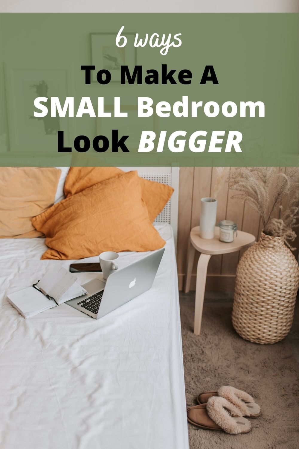 6 Easy Ways To Make A Small Bedroom Look Bigger | Ari & Ky